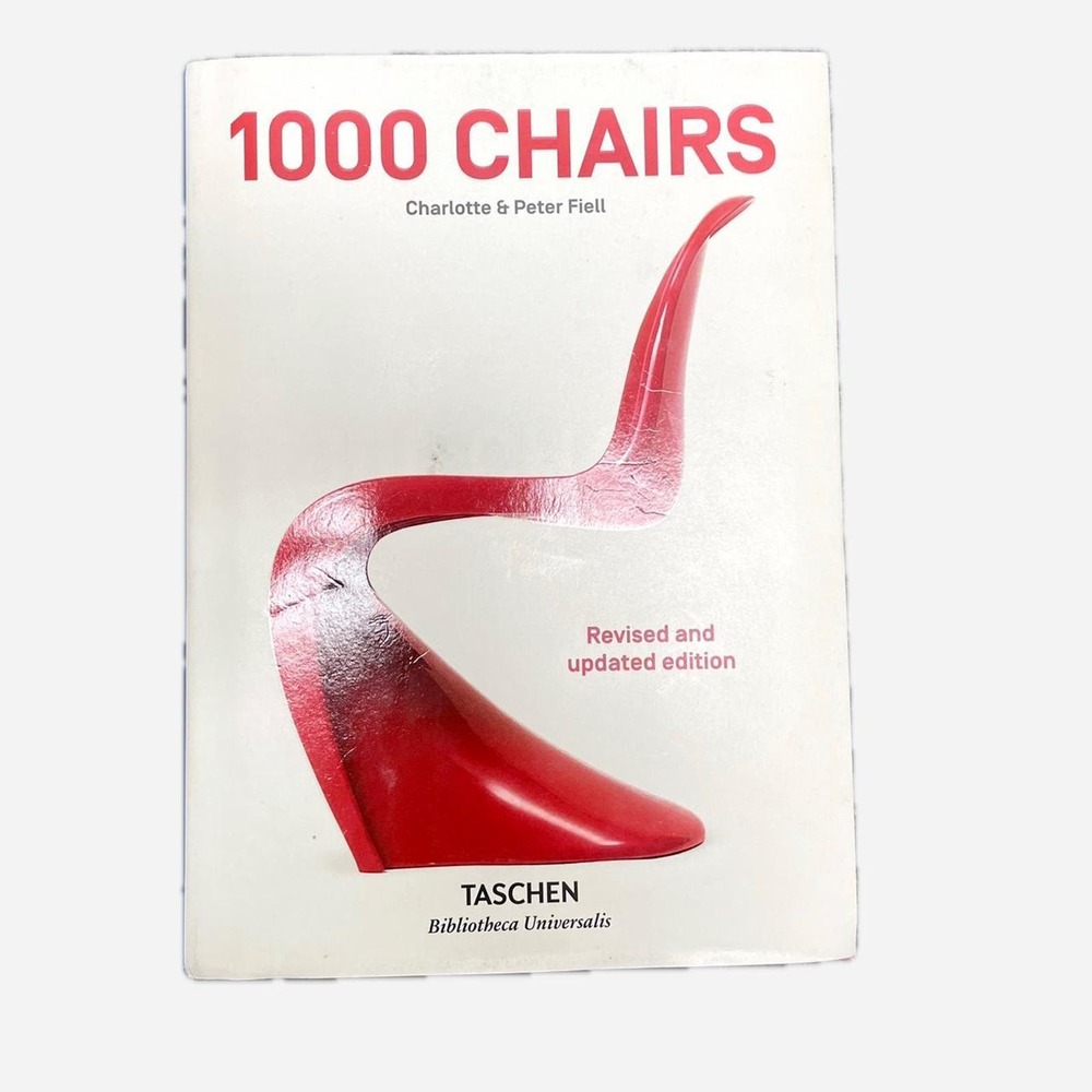 1000 Chairs Revised edition (Taschen Published) furniture book